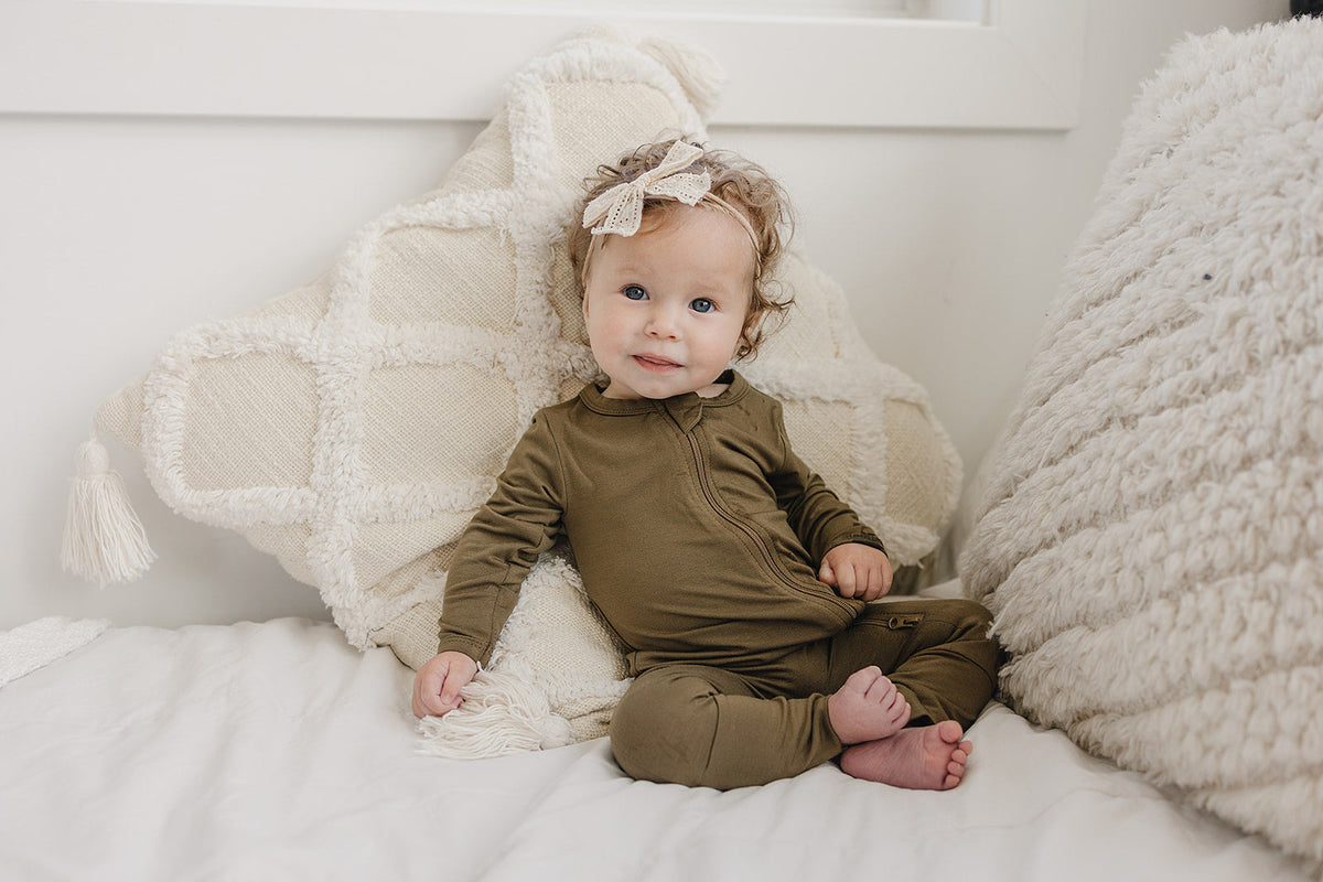 Solid Bamboo Zippy Pajamas - more colors