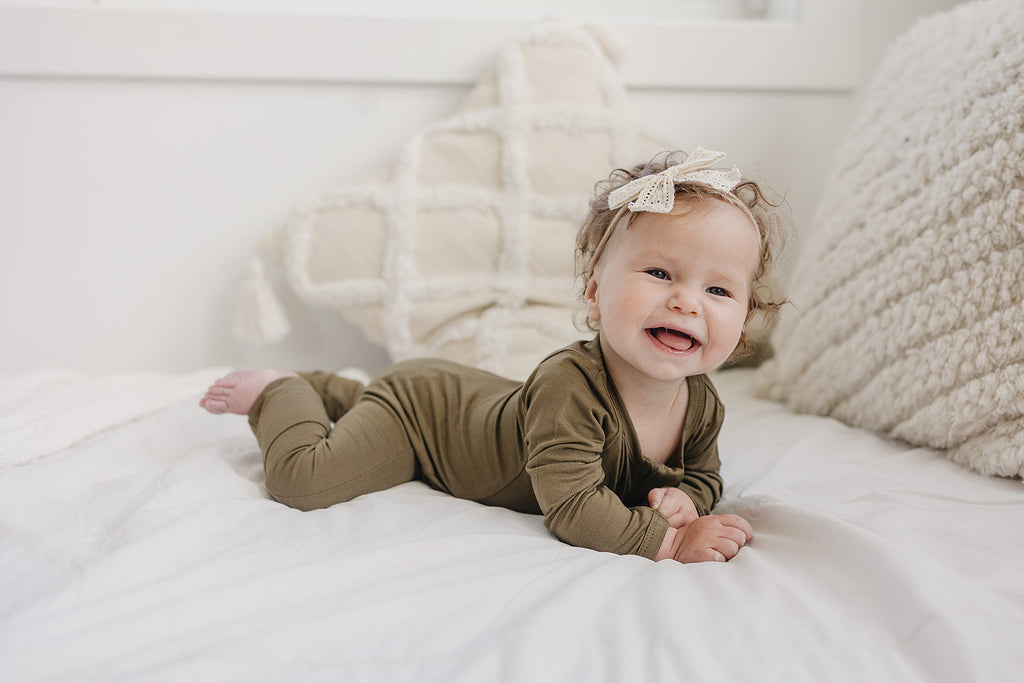 Solid Bamboo Zippy Pajamas - more colors