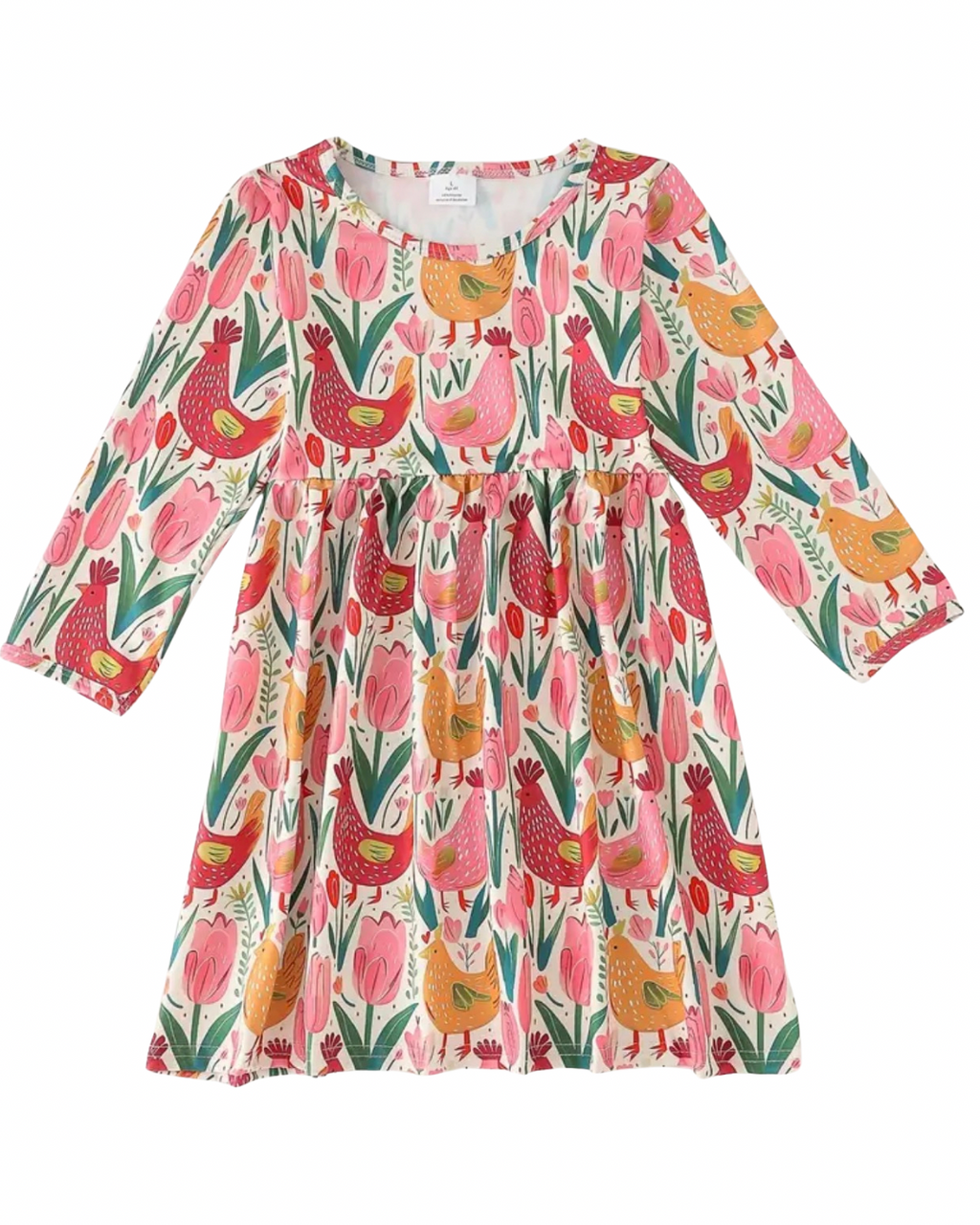 Chicken Print Dress
