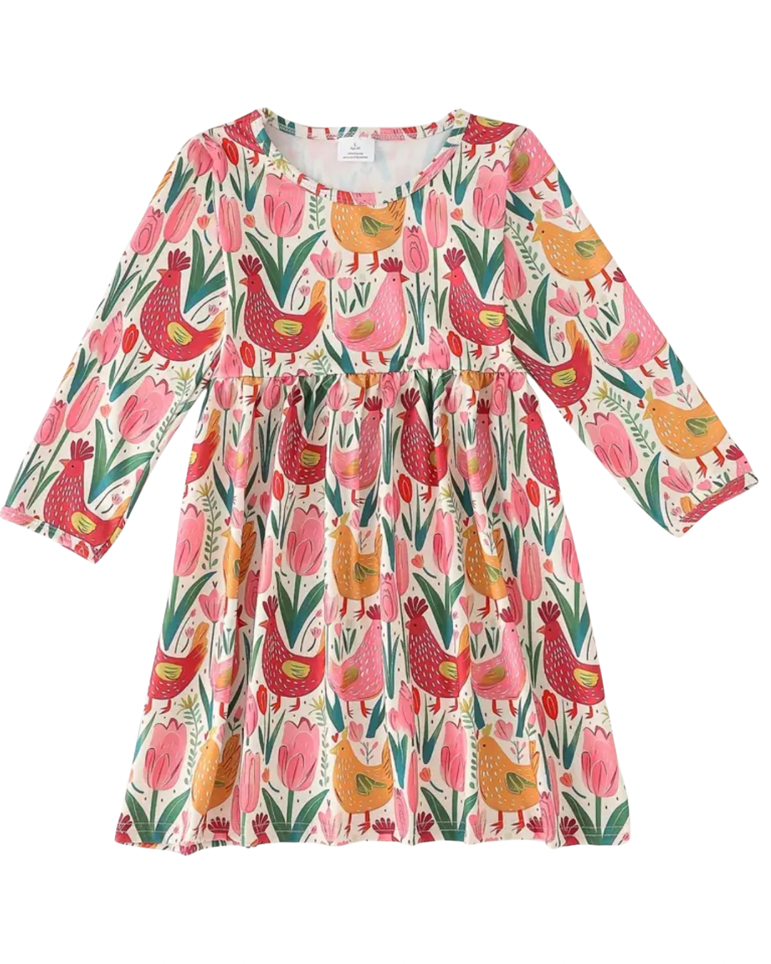 Chicken Print Dress