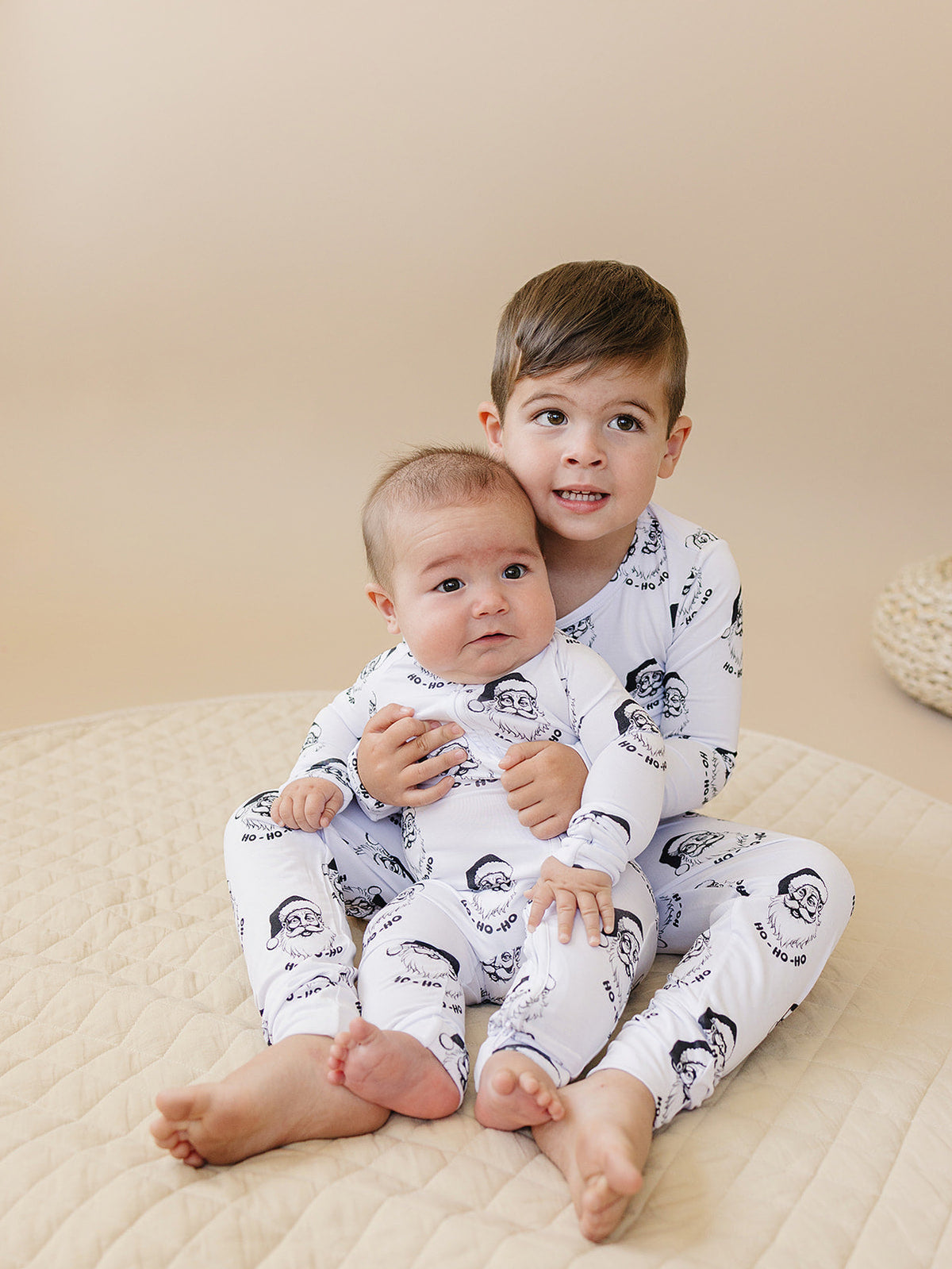 Bamboo Zip Romper | Cool Santa