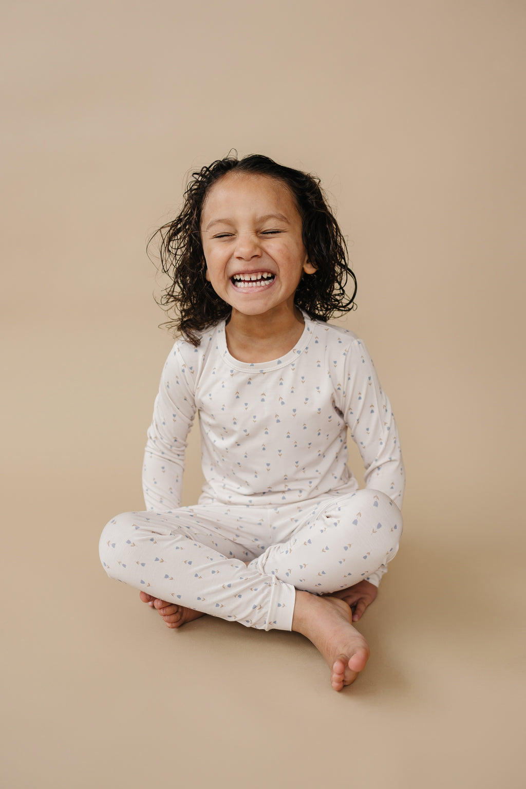 Tiny Tulips 2pc Bamboo Pajamas