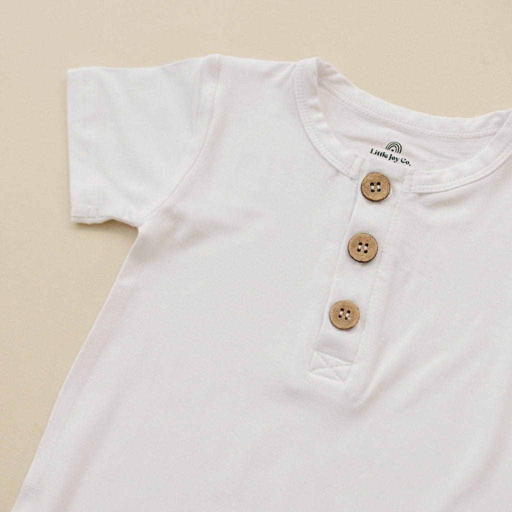 Bamboo Henley Romper